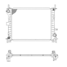 Радіатор охолодження FORD FOCUS 98-04