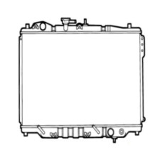 Радіатор охолодження MAZDA 626 88-92 (GD) 88-96 (GV)