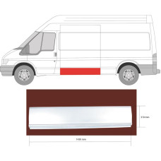 Ремчастина бока ліва FORD TRANSIT 00-06