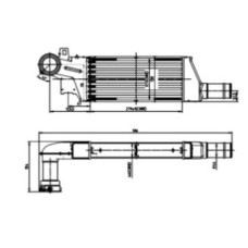 Інтеркулер OPEL CORSA C 01-03