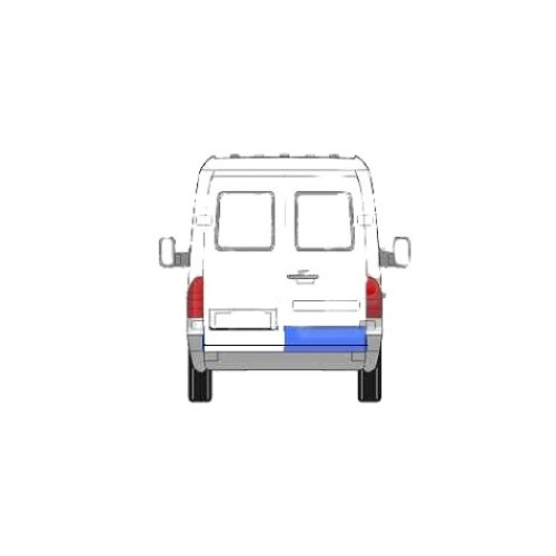 Ремчастина дверей задніх правих VOLKSWAGEN LT II 96-05