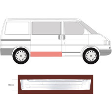 Ремчастина бока VOLKSWAGEN TRANSPORTER IV 90-03 (кроме CARAVELLE 96-)