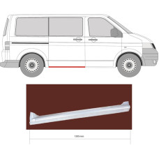 Поріг правий VOLKSWAGEN TRANSPORTER V 10-15