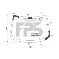 Скло вітрове CITROEN BERLINGO 02-07