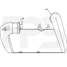 Інтеркулер AUDI 80/90 91-94