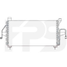 Радіатор кондиціонера FORD ESCORT/ORION 95-99