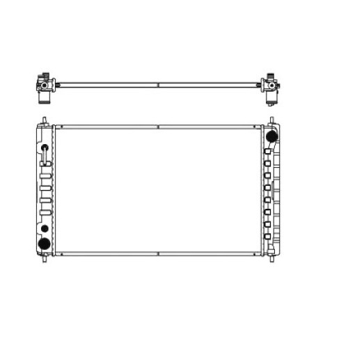 Радіатор охолодження NISSAN ALTIMA 13-16