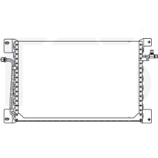 Радіатор кондиціонера VOLVO 840/850 92-96